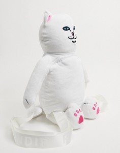 Белый плюшевый рюкзак RIPNDIP Lord Nerm