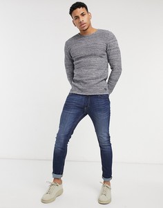 Серый джемпер Jack & Jones Essentials-Голубой