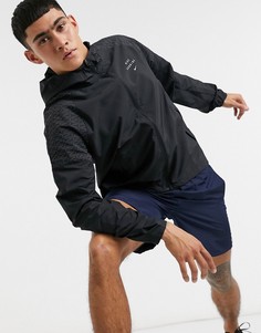 Черная куртка со светоотражающей отделкой Nike Running Run Division-Черный