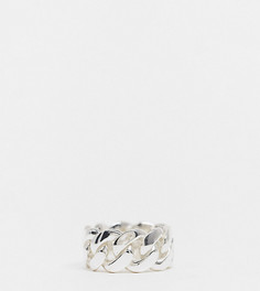 Серебряное кольцо в виде цепочки Chained & Able-Серебристый
