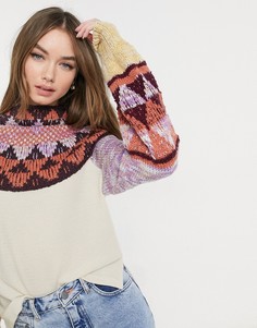 Джемпер Free People Swit-Белый