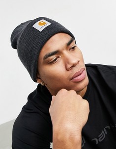 Черная меланжевая шапка-бини Carhartt WIP Watch-Черный цвет