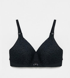 Черный кружевной бюстгальтер для кормления Hunkemoller Maternity-Черный цвет
