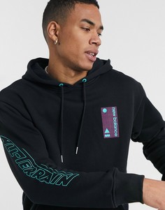 Черный худи New Balance Terrain-Черный цвет