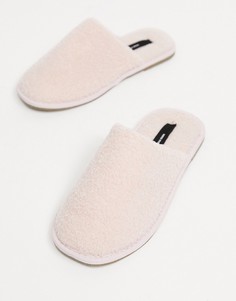 Розовые слиперы Vero Moda-Розовый цвет
