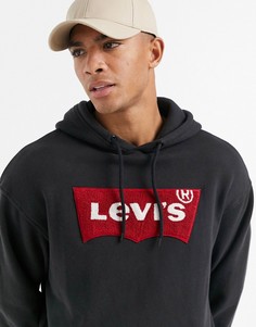 Худи с прямоугольным логотипом Levis-Белый Levis®
