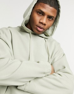 Зеленый выбеленный oversized-худи от комплекта ASOS DESIGN-Зеленый цвет