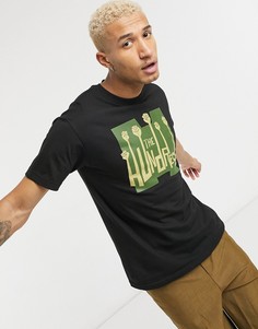 Черная футболка The Hundreds Uprise-Черный цвет