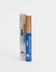 Жидкая подводка для глаз с блестками и эффектом металлик OPV Beauty – Stargirl (Темно-синий)-Голубой