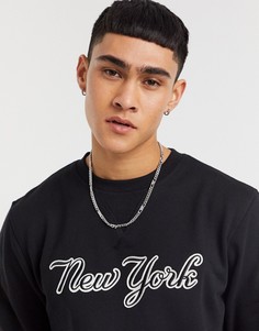 Черный свитшот New Era MLB New York Yankees Heritage-Черный цвет