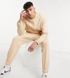 Бежевый oversized-свитшот ASOS DESIGN Tall