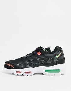 Черные кроссовки Nike Air Max 95 SE WW-Черный