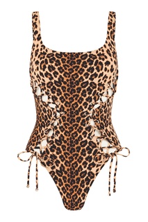 Сплошной купальник леопардовой расцветки Marney Agent Provocateur