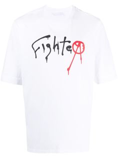Neil Barrett футболка Fighter