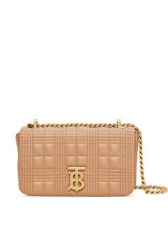 Burberry стеганая мини-сумка