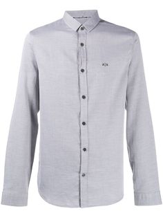 Armani Exchange жаккардовая рубашка