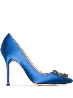 Manolo Blahnik атласные туфли-лодочки Hangisi 105