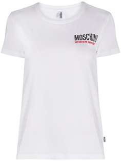 Moschino футболка с логотипом