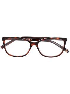 MISSONI EYEWEAR очки в прямоугольной оправе черепаховой расцветки