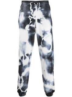 Marcelo Burlon County of Milan CROSS TIE&DYE RELAX SWEATPANT WHITE DARK