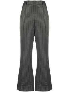 Acne Studios брюки bootcut в полоску