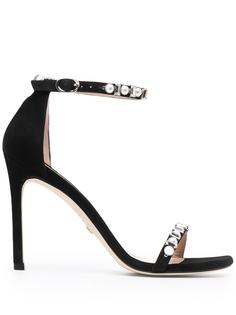 Stuart Weitzman босоножки с кристаллами