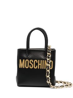 Moschino мини-сумка через плечо с логотипом