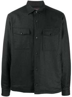 Z Zegna рубашка с длинными рукавами