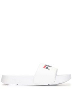 Fila шлепанцы с тисненым логотипом