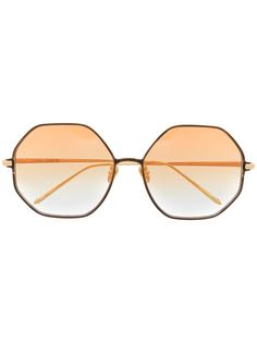 Linda Farrow солнцезащитные очки с эффектом градиента