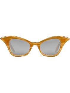 Gucci Eyewear солнцезащитные очки в оправе кошачий глаз