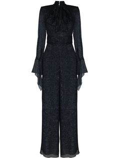 Roland Mouret комбинезон с эффектом металлик