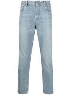Brunello Cucinelli укороченные джинсы прямого кроя