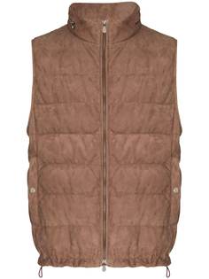 Brunello Cucinelli дутый жилет