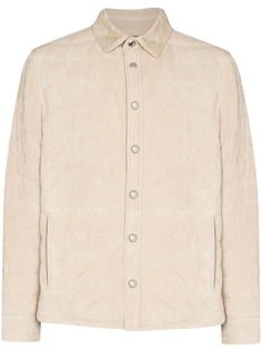 Brunello Cucinelli стеганая куртка-рубашка