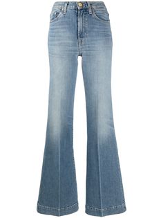 7 For All Mankind расклешенные джинсы Modern Dojo с завышенной талией