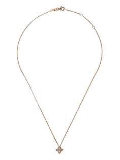 Roberto Coin колье Princess Flower с подвеской из розового золота с бриллиантами