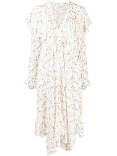 Philosophy Di Lorenzo Serafini платье с длинными рукавами и оборками на воротнике