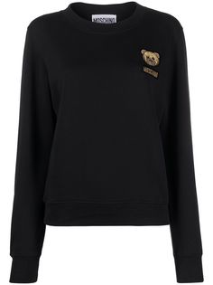 Moschino толстовка с нашивкой Teddy Bear