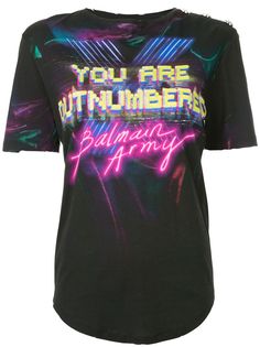 Balmain футболка You Are Outnumbered