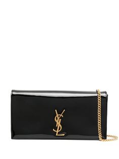 Saint Laurent клатч Kate с цепочкой