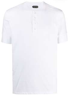 Tom Ford футболка хенли с короткими рукавами