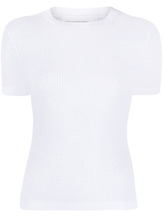 Ermanno Scervino трикотажный топ с короткими рукавами