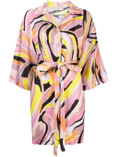 Emilio Pucci платье Vetrate с запахом
