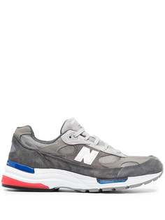 New Balance кеды с нашивкой-логотипом