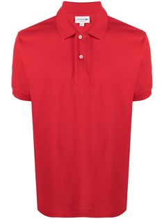 Lacoste рубашка поло с нашивкой-логотипом