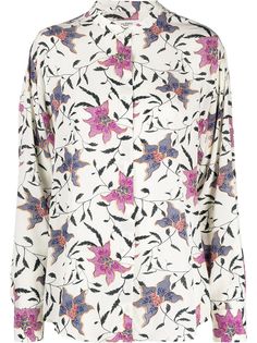 Isabel Marant Étoile блузка с цветочным принтом