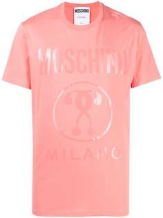 Moschino футболка с логотипом