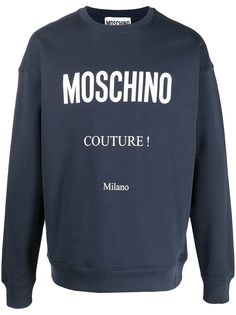 Moschino толстовка с логотипом