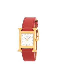 Hermès наручные часы H Heure HH1.201 pre-owned 21 мм